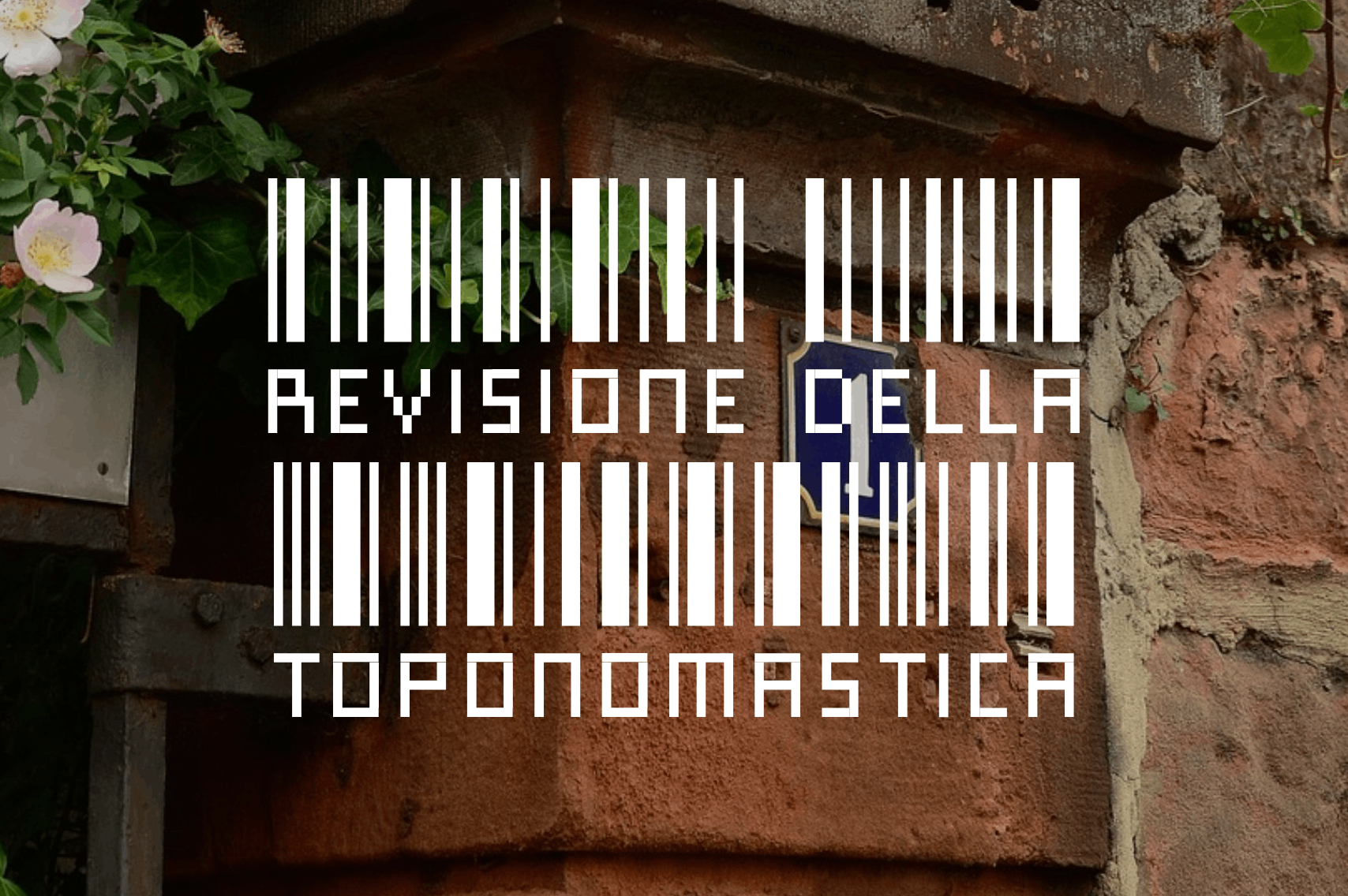 Revisione della toponomastica